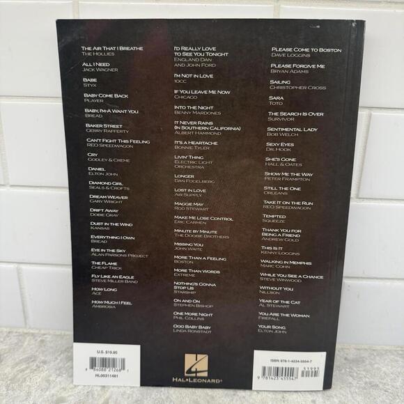 Classic Softrock Hal Leonard songbook for Piano, Guitar, Vocal - Picture 3 of 8